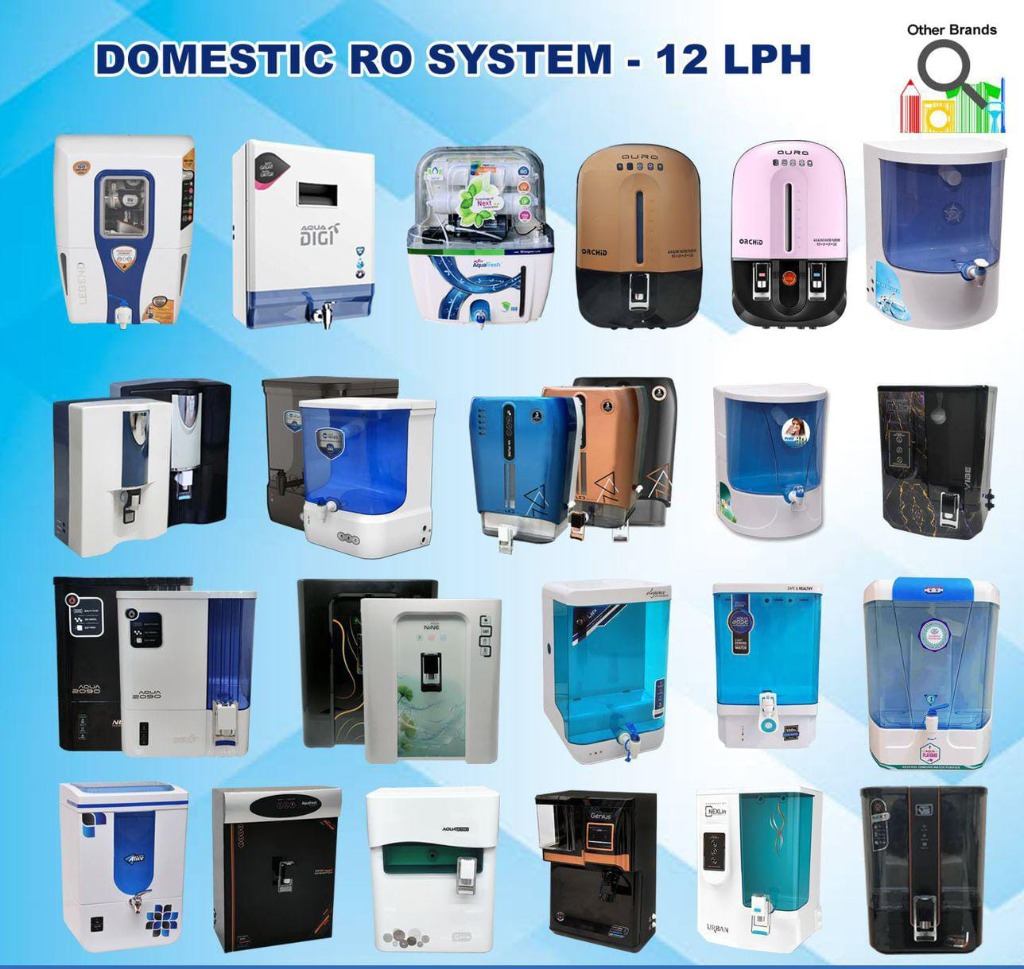 Variety of Domestic RO Systems